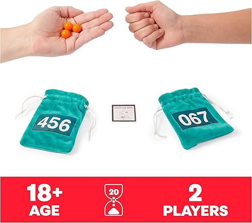 Miniatura 2 de Netflix Squid Game Marbles - Juego para 2 jugadores inspirado en el espectáculo  Juegos para adultos  Juegos divertidos  Juegos familiares  Juegos