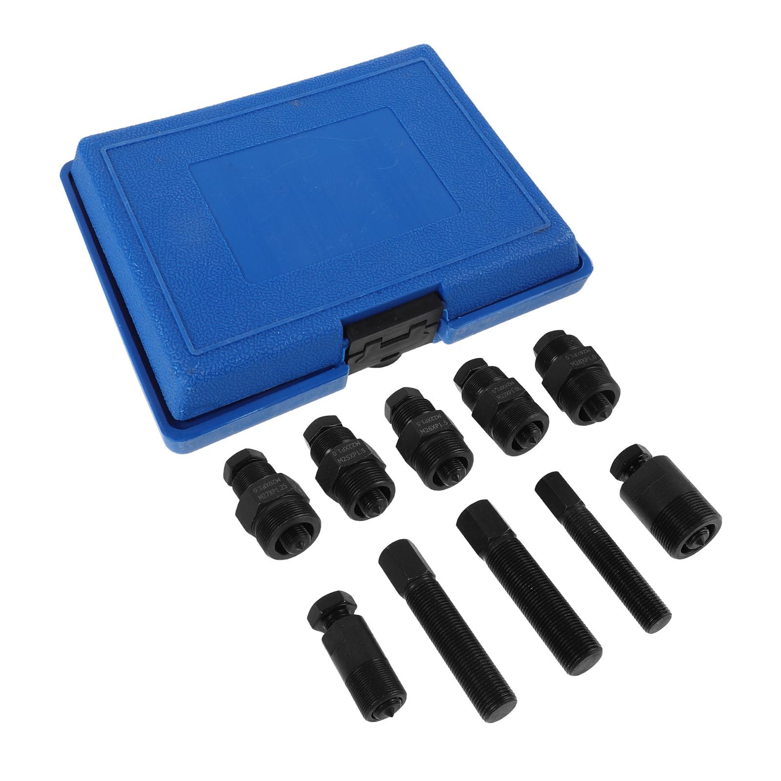 BESPORTBLE Kit de Herramientas con Extractor de Volante para Reparación de Motocicletas 10 Piezas y Carcasa de Acero al Carbono para Talleres y Reparación de Motores ATV y Dirtbike