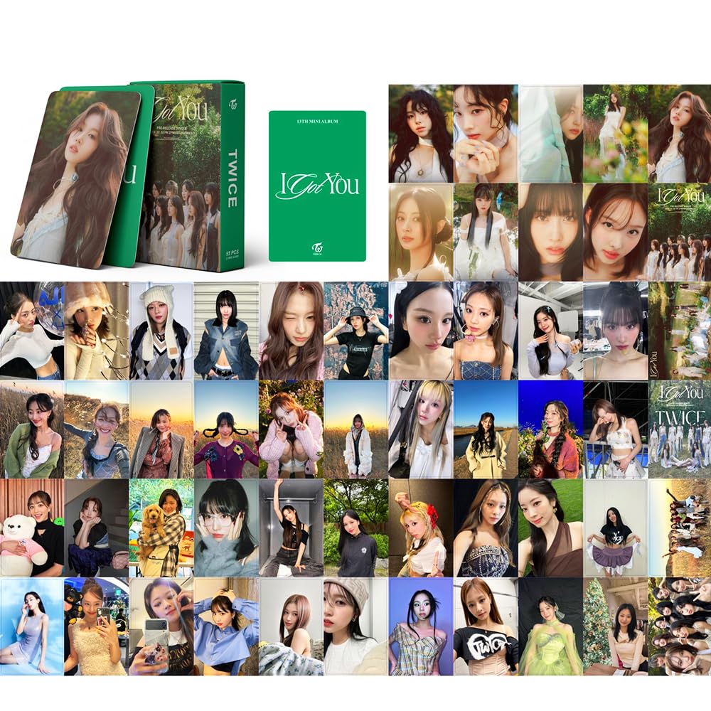 Funwaretech Twice I GOT You Photocards 55 Pcs 2024 Twice New 13th