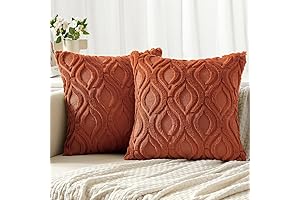 MIULEE Cozy Autumn Decor: Embroidered Fall Throw Pillow Covers