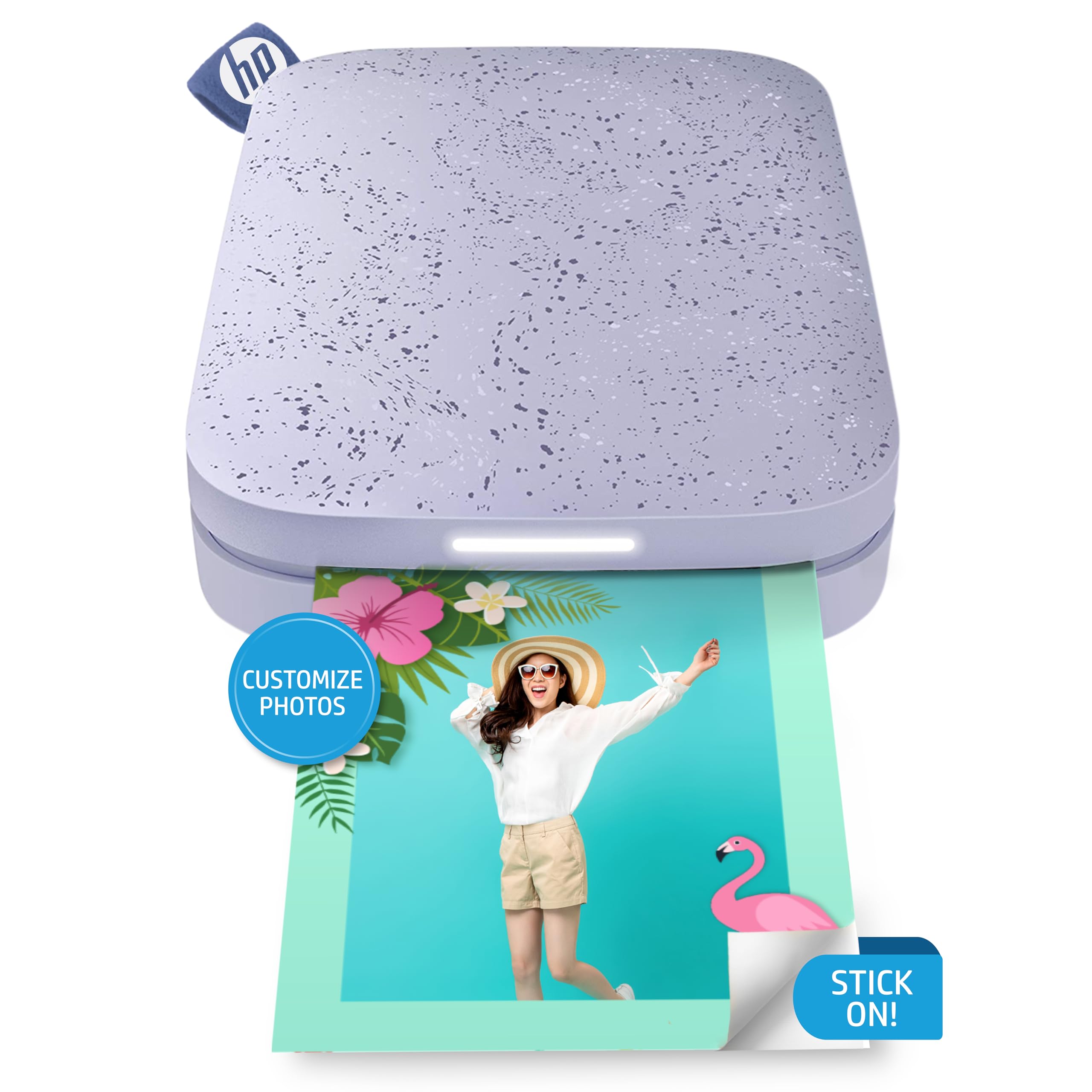 Image secondaire de Imprimante Photo Instantanée HP Sprocket Portable 2x3 Pouces - Violet