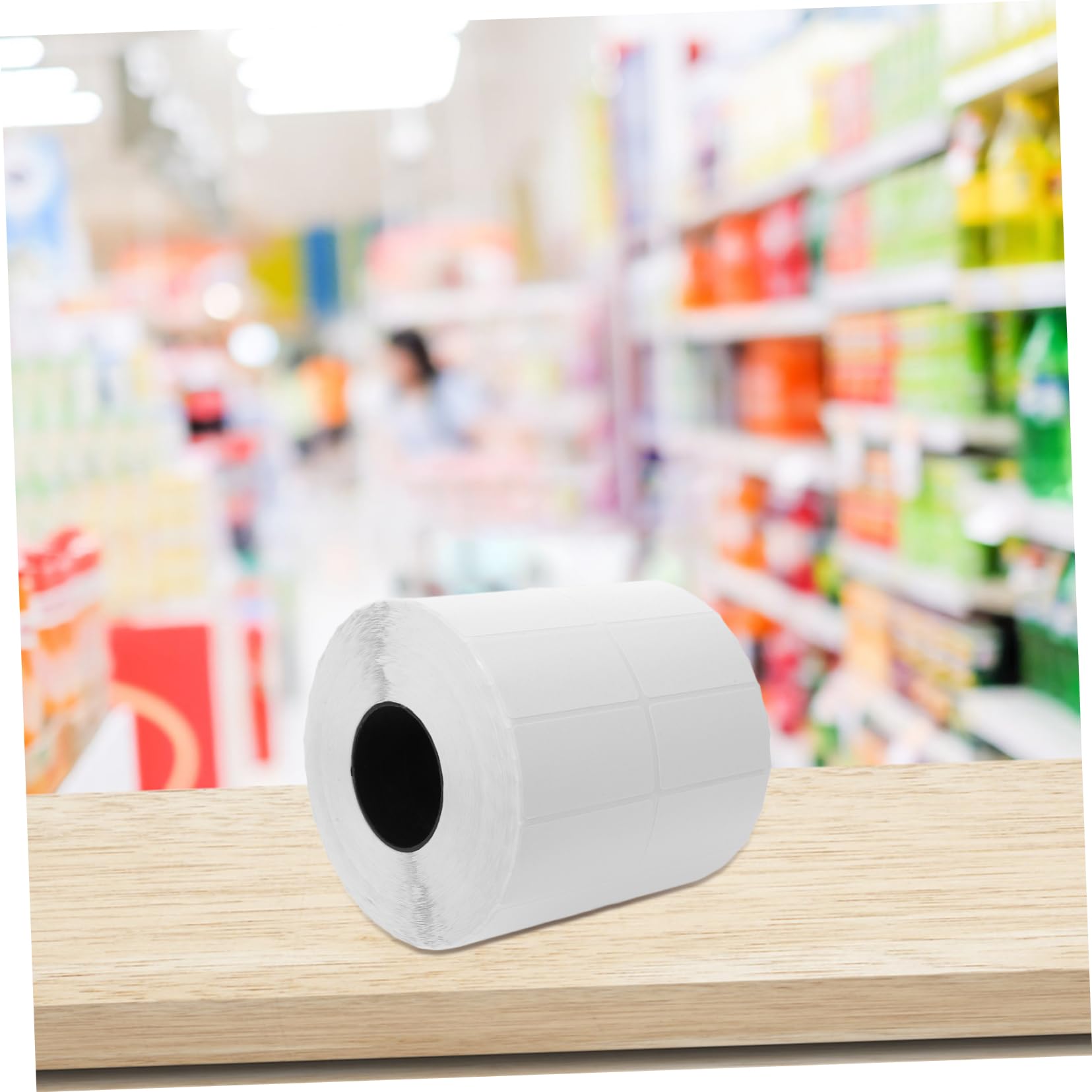 ULTECHNOVO Etichette Adesive Rimovibili in Carta Stagnola Resistente per Alimenti Congelati da 4000 Etichette