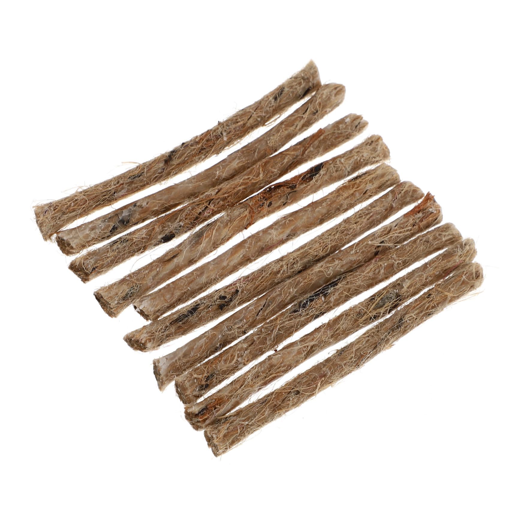 Parliky 20pcs Fire Starter Ropes for Camping Hiking Barbecue Quick Fire Lighter Strip Use