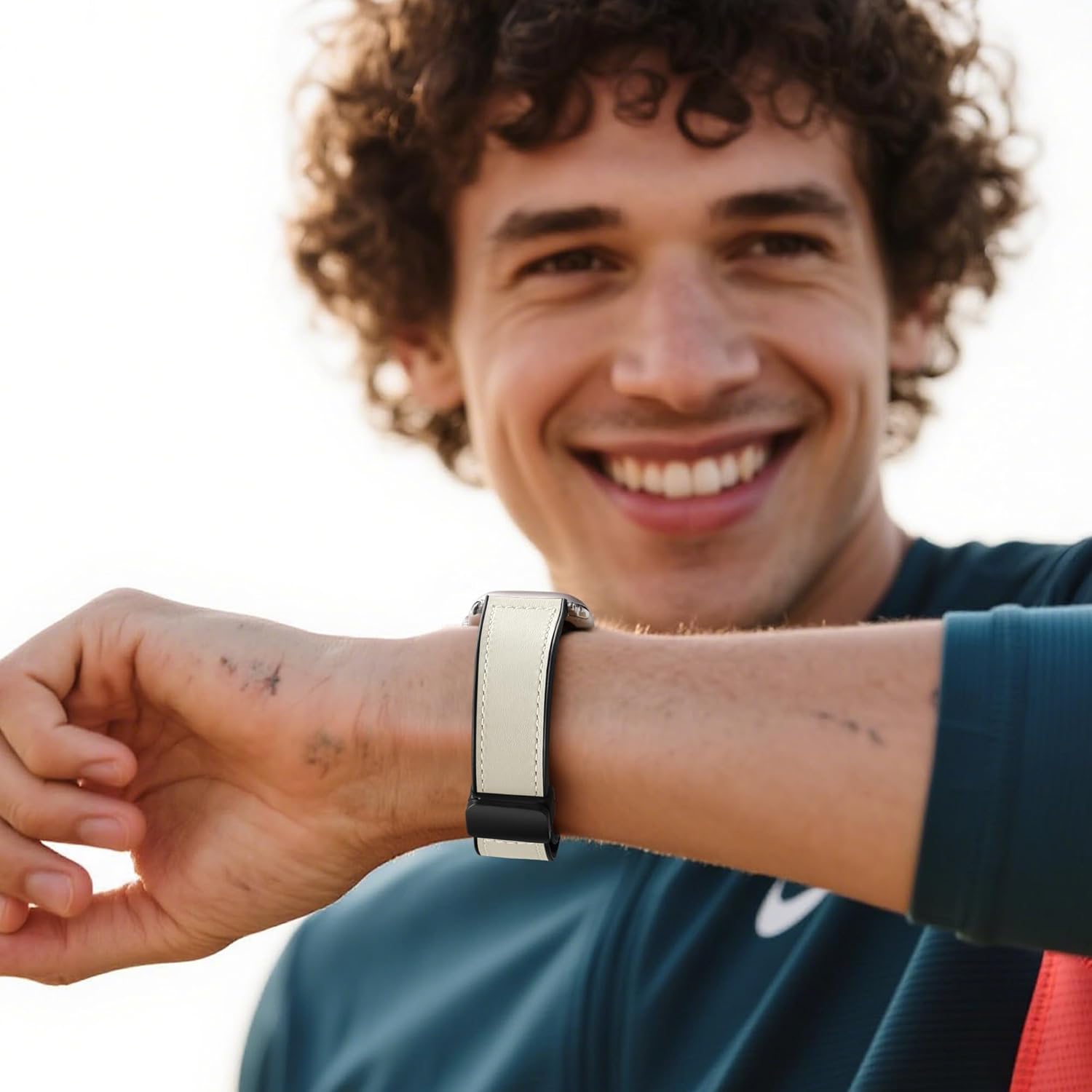 Charlam Magnetic Leather Bands Compatible with Apple Watch Bands 49mm 46mm 45mm 44mm 42mm 41mm 40mm 38mm Men Women,Genuine Leather Straps for iWatch Bands Ultra 3/2/1 SE Series 11 10 9 8 7 6 5 4 3 2 1 - Image 8