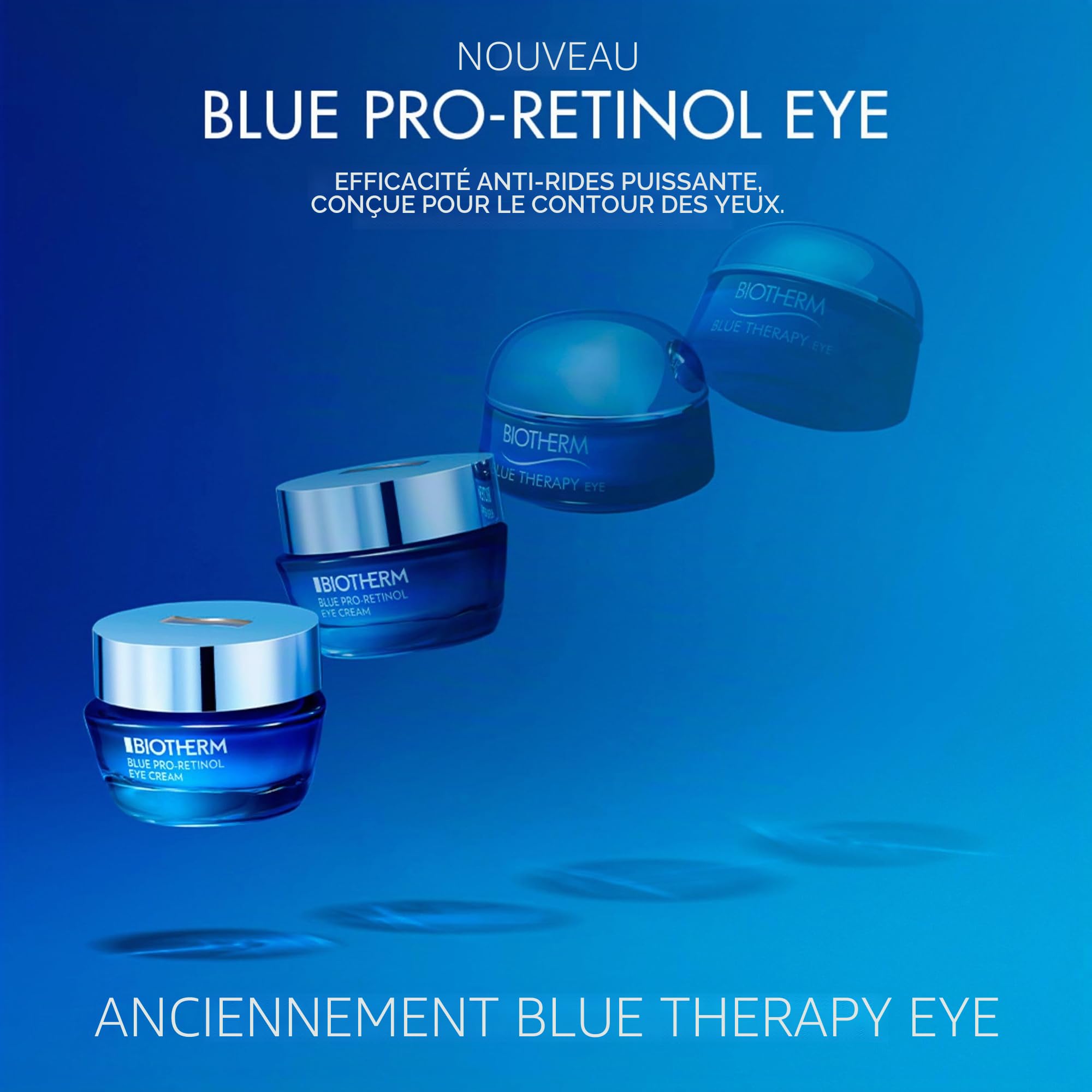 BIOTHERM Blue Pro Retinol Eye Cream Anti-Âge Contour des Yeux 15 ml