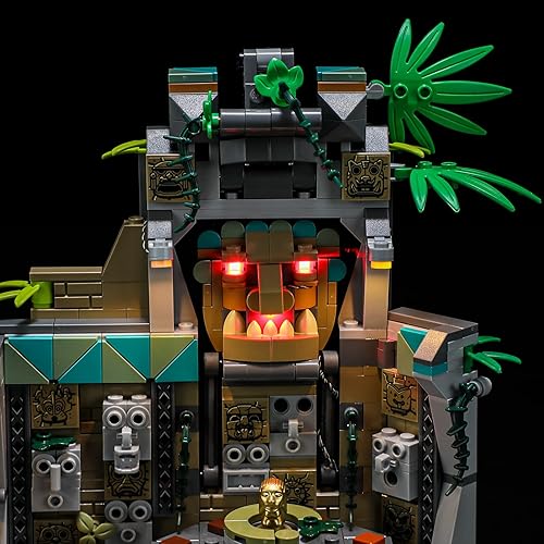 Miniatura 8 de BRIKSMAX Kit de iluminación LED para LEGO-77015 Temple of The Golden Idol - Compatible con el modelo de bloques de construcción Lego Disney - No