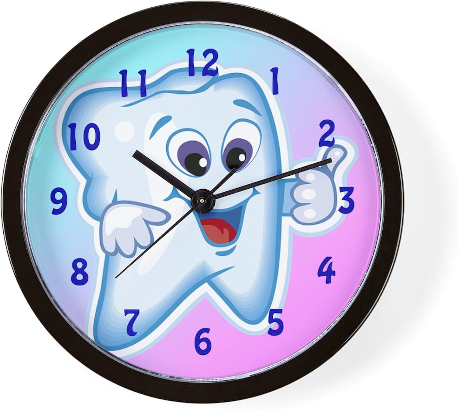 CafePress Funny Dentists Office 10" Wall Clock for Livingroom, Kitchen, or Office