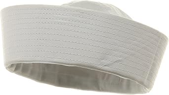 Army Universe White Sailor Hat Military US Navy Style Cotton Dixie Cup Yacht Cap Sailing Nautical Replica Cap Costume Hat