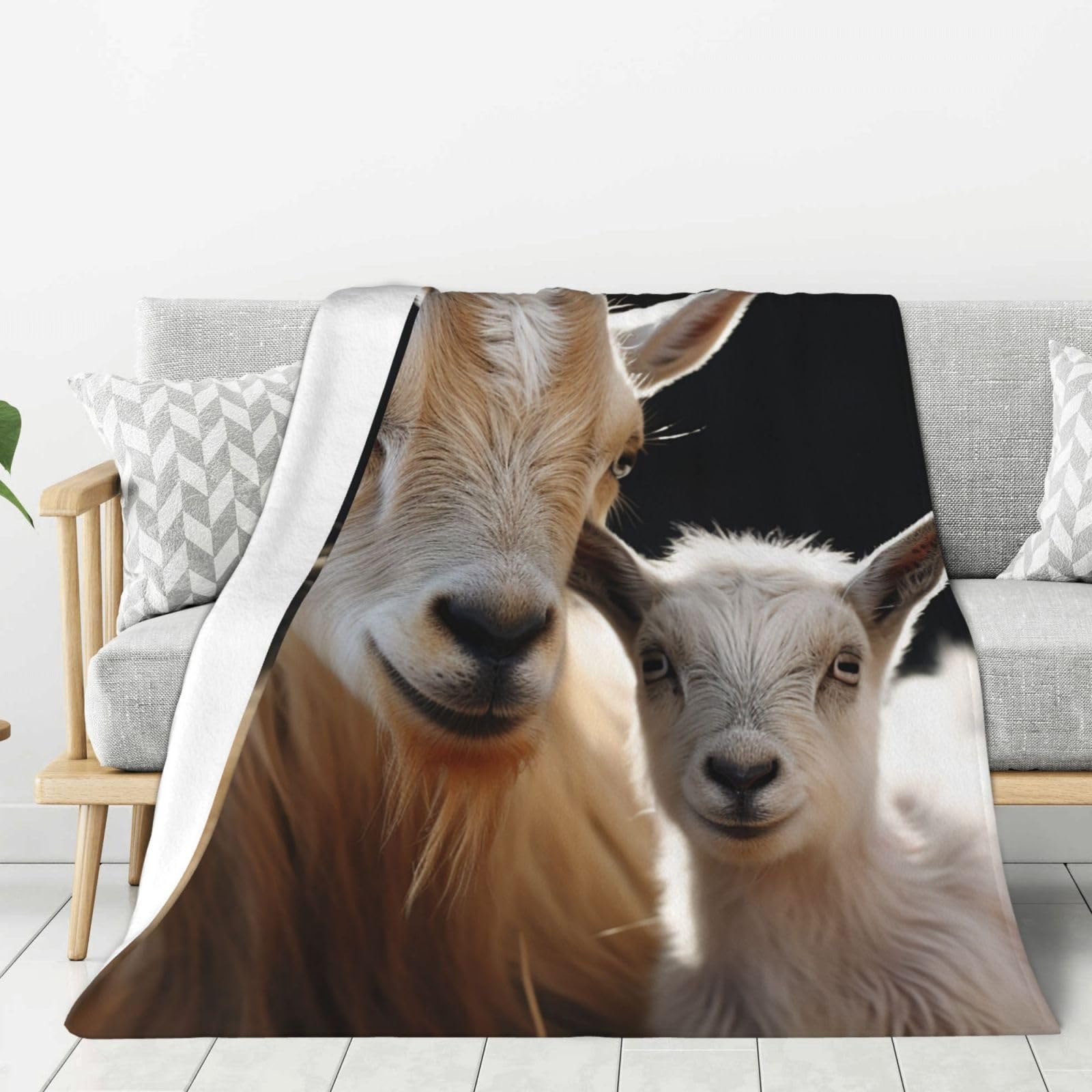 Couverture polaire en flanelle légère contre le froid sur lit et canapé