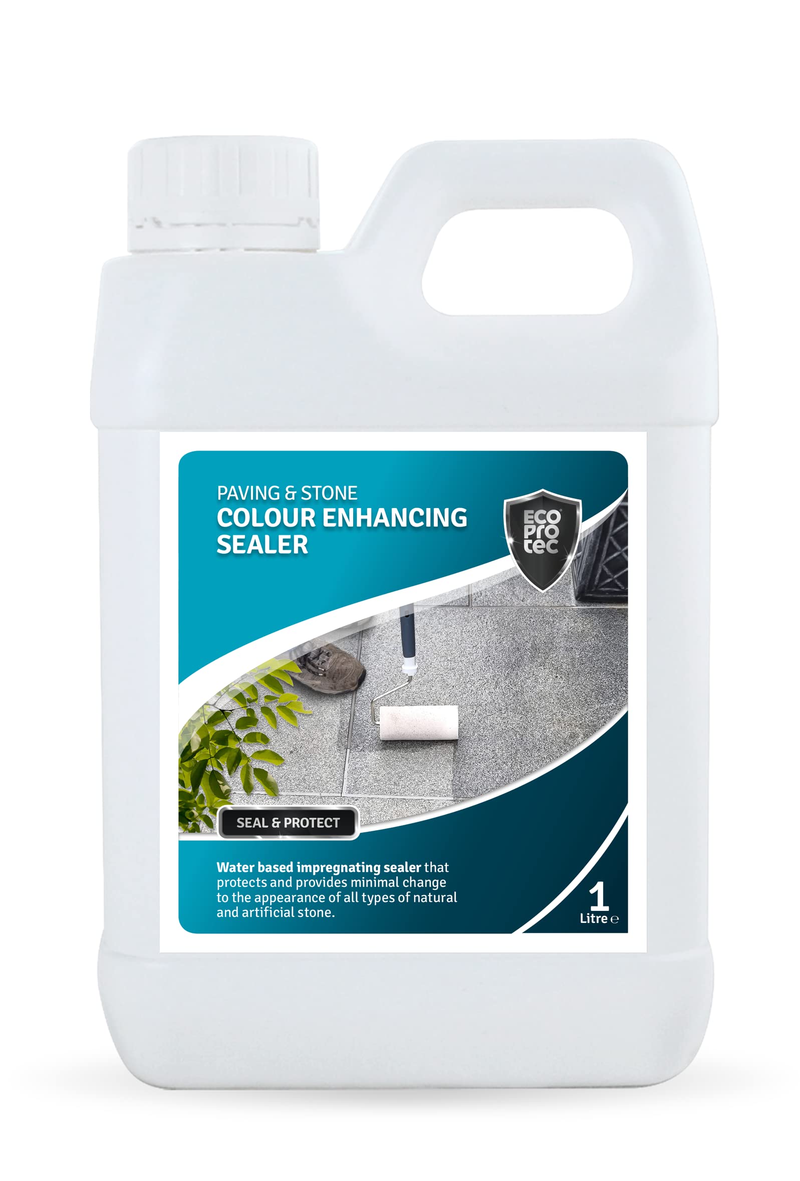 Colour Enhancing Sealer-External Water Based Impregnating Sealer | Enhanced Natural Finish | Allows Surface to Breathe (1 Litre)