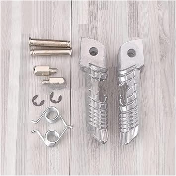 Footrest Footpegs for S&UZUKI GSXR600 GSXR750 for G&SXR 600 for G&SXR 750 2006-2014 GSXR1000 for G&SXR 1000 2005-2014 GSX1300R Front Rear Footrests Foot Pegs Foot Pedals Color 3