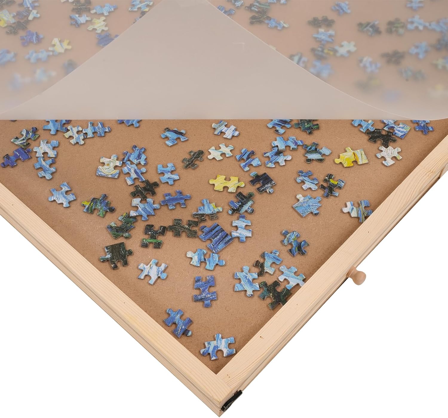 VEVOR 1000ピースパズルボード 引き出し6個とカバー付き 29インチx21.6