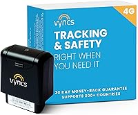 Vista 1 de Vyncs enlace OBD conectado para auto sin pago mensual, GPS de auto 3G en tiempo real, rastreador, viajes, diagnóstico de motor, entrenamiento