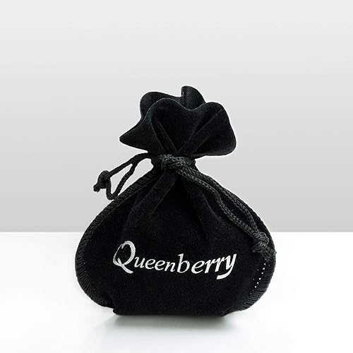 Miniatura 8 de Queenberry - Collar de acero inoxidable grabado con láser, para fechafototexto, regalo de cumpleaños, San Valentín, aniversario, para esposo, esposa