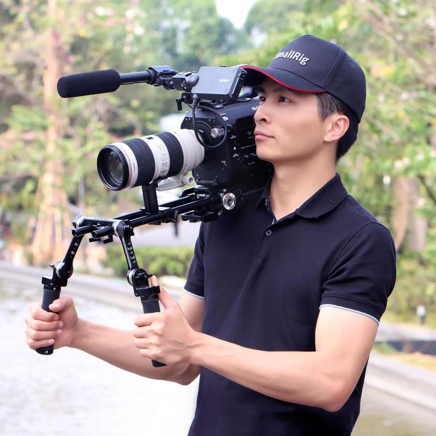 SmallRig Baseball Cap PCC2462 Black : Clothing, Shoes & Jewelry