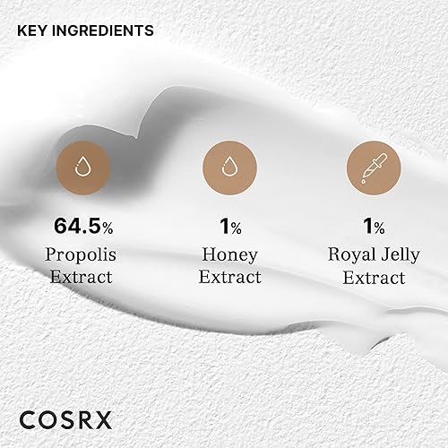 Miniatura 4 de COSRX Crema ligera de propóleos Full Fit, 2.19 onzas líquidas, propóleos 64.5%, hidratante hidratante diario y nocturno, cuidado de la piel coreano,