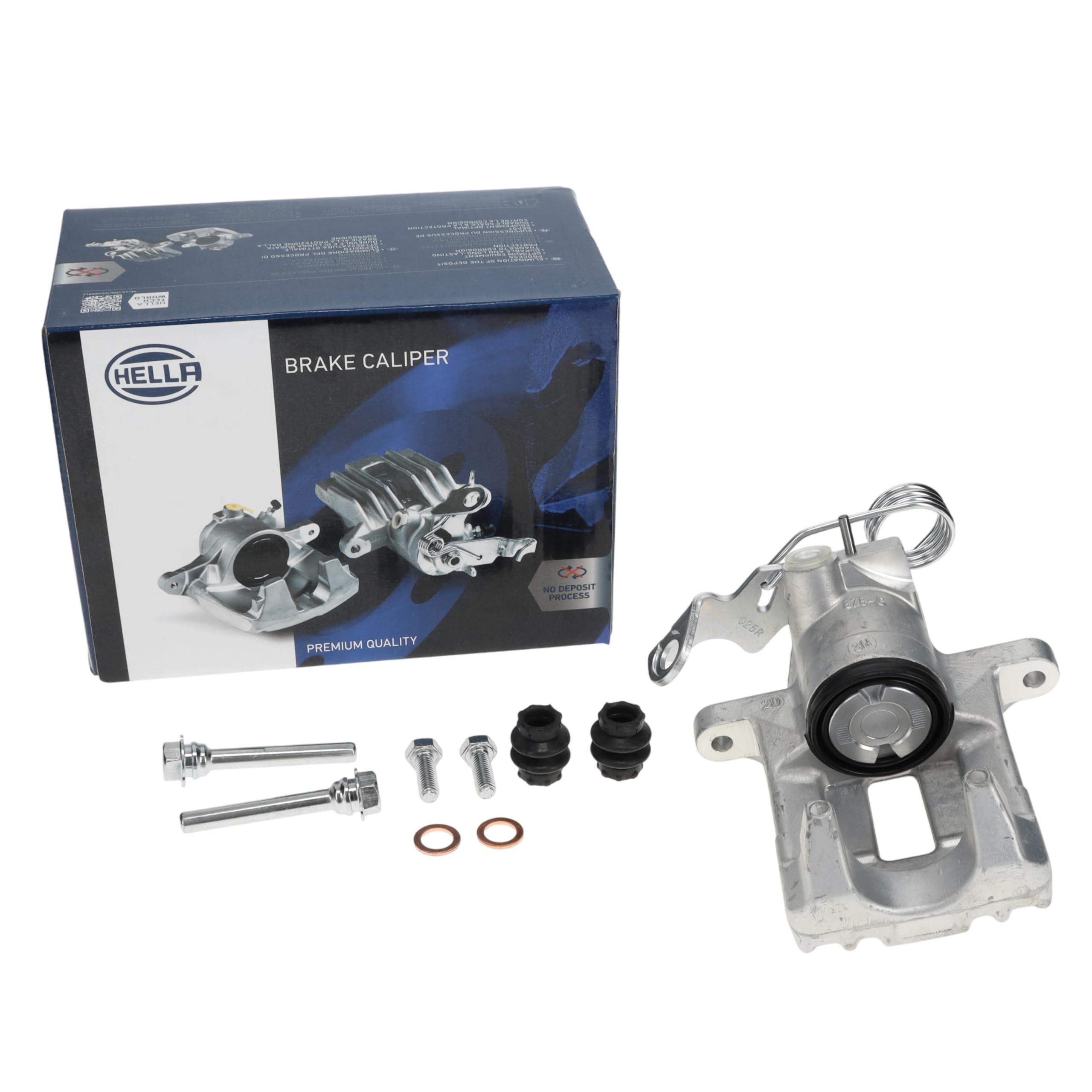 HELLA 8AN 355 783-341 Bremssattel - AN8334 - Bremssystem: TRW - Neuteil ohne Pfand - für u.a. AUDI / SKODA / VOLKSWAGEN