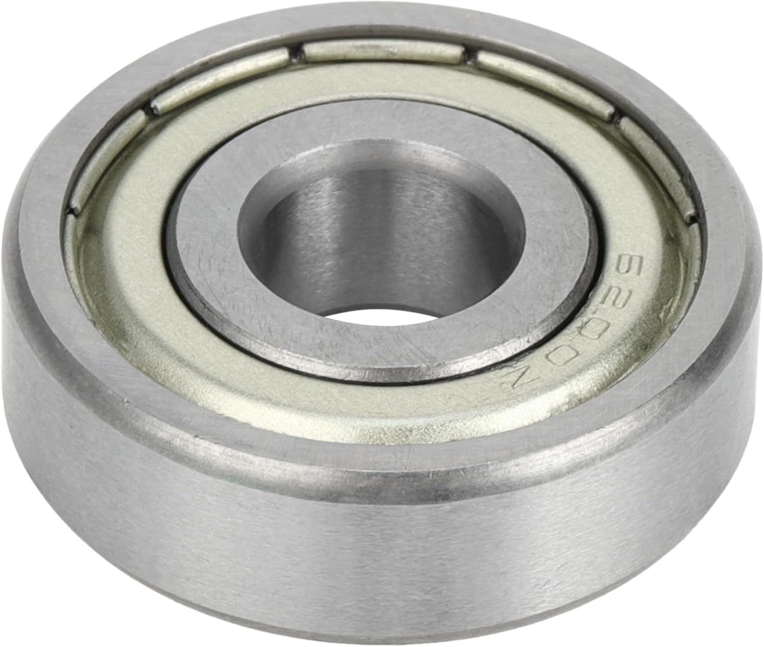 ACROPIX 6200z Deep Groove Ball Bearings P6 10x30x9mm Lubricated Bearings Metal Seal Silver Tone Scooter Skateboard Wheel - Pack of 10