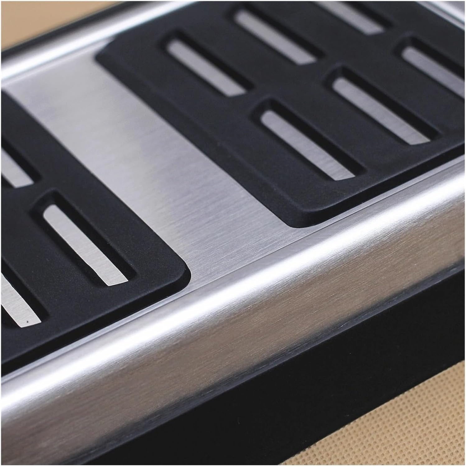 Compatible With Audi Q7 Q8 Footrest Dead Pedal Pad Cover Replacement Accessories 2024 2023 2022 2021 2020 2019 2018 2017 2016-2025