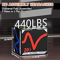 Vista 2 de Caja pliométrica de espuma suave 3 en 1 con núcleo de madera maciza, caja de salto pliométrica de EVA de alta resistencia con cubierta