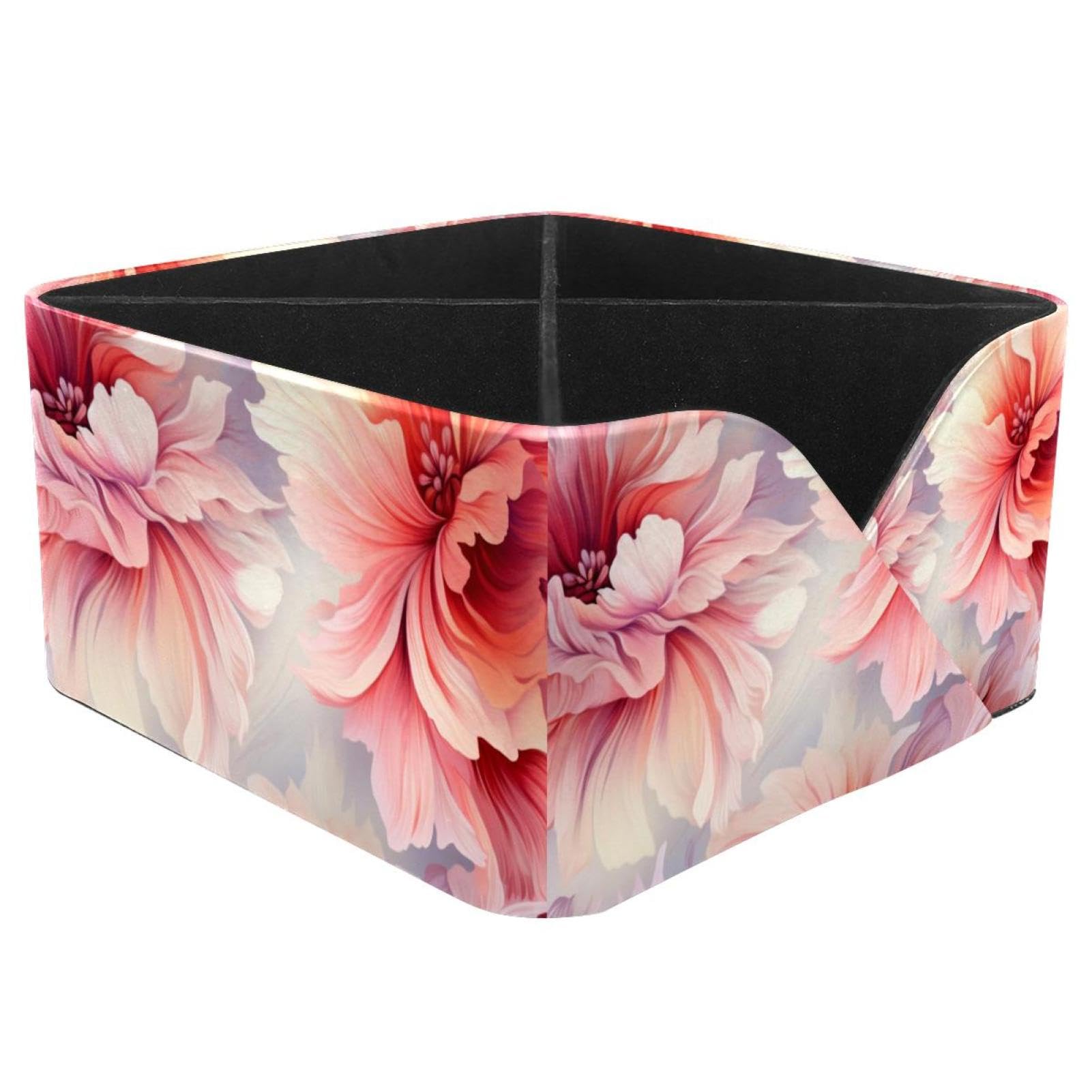 Joli porte-stylos en forme de pétales de fleurs, 4 emplacements pour pinceaux de maquillage, grand rangement de fournitures de bureau, joli crayon de bureau pour bureau, école, femmes et enfants
