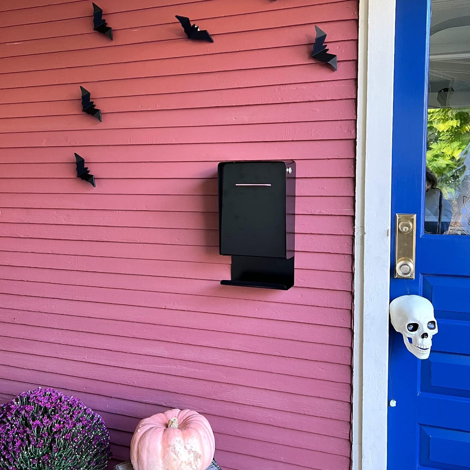 modbox USA Modern Locking Wall Mounted Mailbox - Custom Color Combination with Letter Tray - 12 Color Options