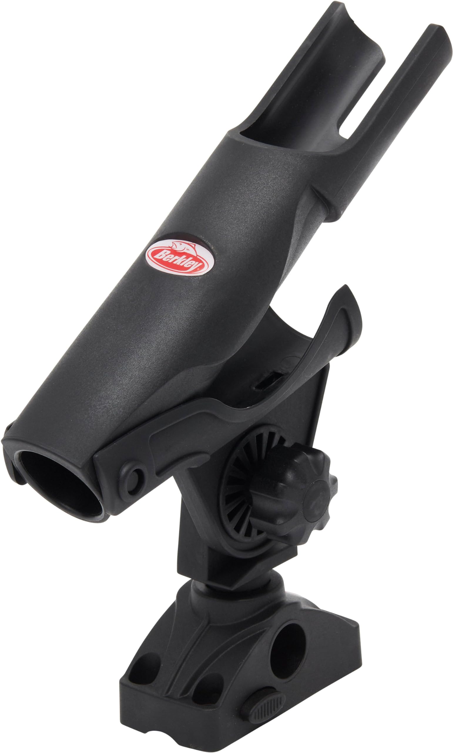 Berkley Portacanne Quick Draw Tiene la Canna a Portata di Mano su Gommoni, Belly Boat o Altre Imbarcazioni da Pesca, Sistema Girevole Consente di Posizionare l'Amo Mentre si Solleva la Canna