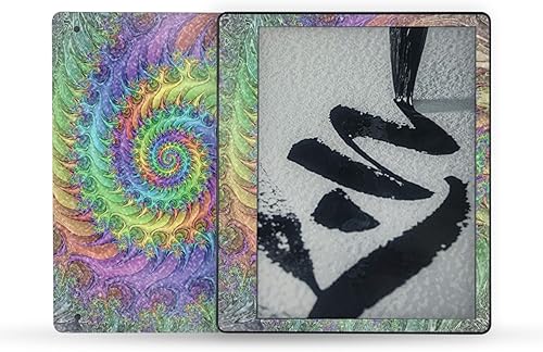 Vista 72 de MightySkins Skin - Funda de vinilo compatible con Yaxa Kindle Scribe (2022), color morado sólido, protectora, duradera y única, fácil de aplicar