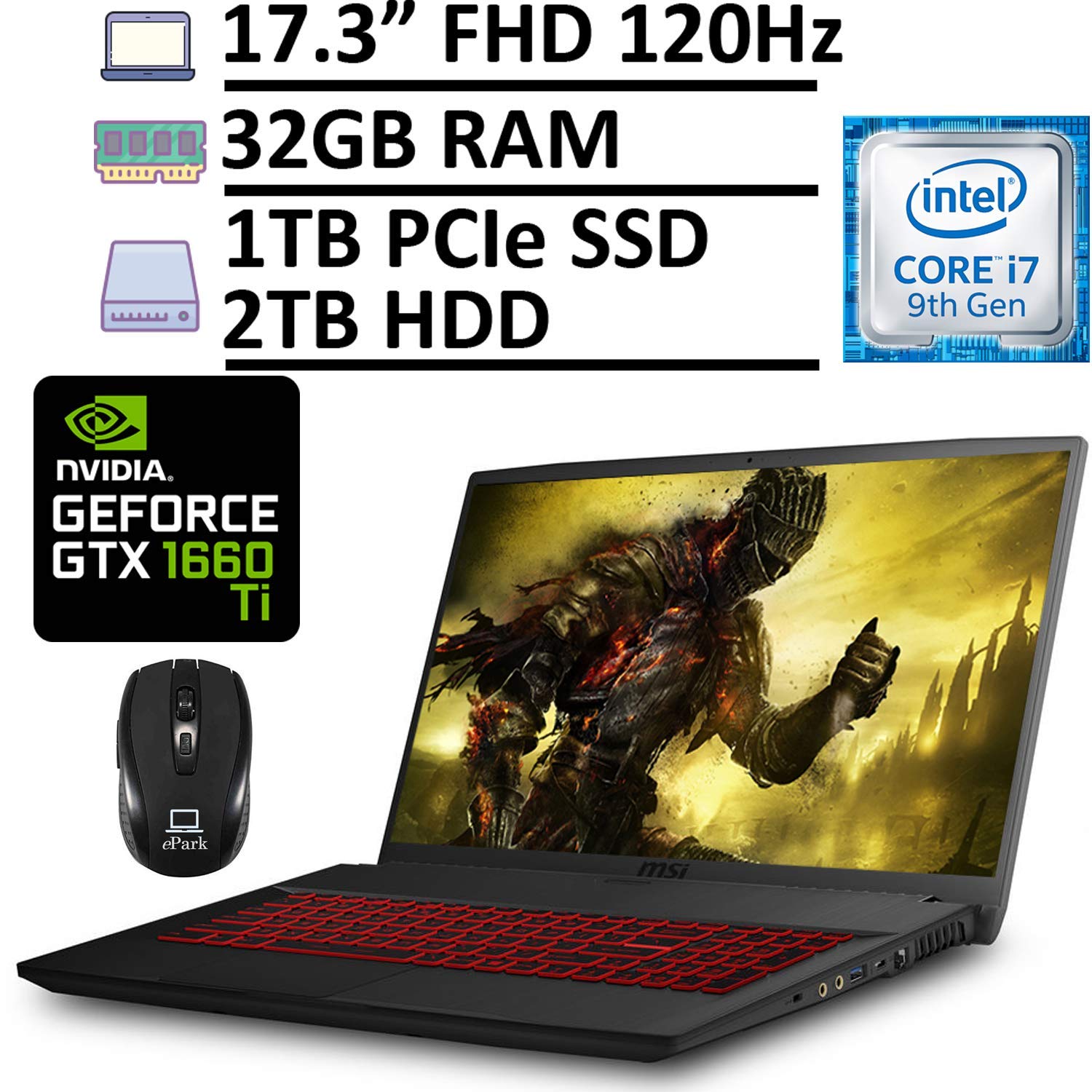 Gaming Laptop Gf75 Gf 75 2020 Msi Gf75 Thin 9sd Gaming Laptop
