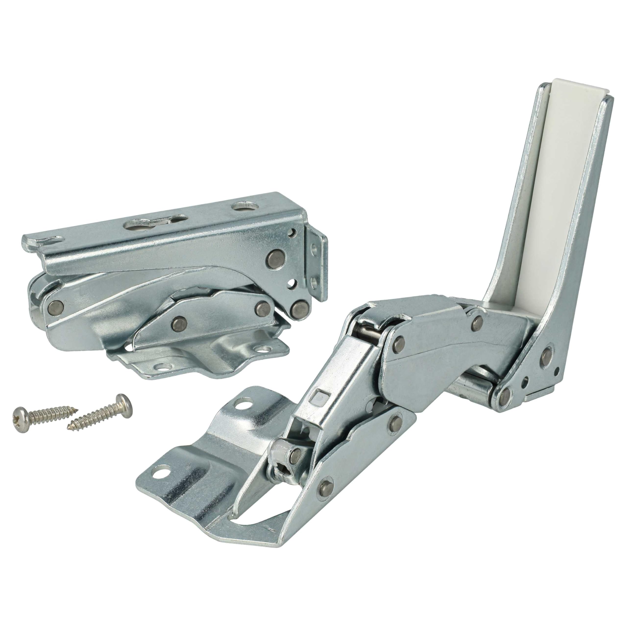 vhbw 2x Cerniera della porta sostituisce Hettich 5 3306 5.0 3702, 2FV25 2165 41 per frigorifero - set di riparazione