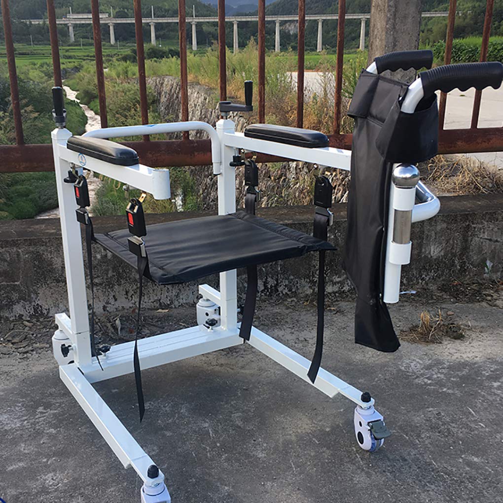 YXP Sollevatore per paziente per Servizio Pesante con Funzione telescopica, capacità di Peso di 500 libbre, Sollevatore per Imbracatura per trasferimento paziente per disabili Anziani