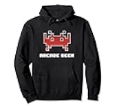 Arcade geek gamer retro classic gaming 80s pixels Pullover Hoodie