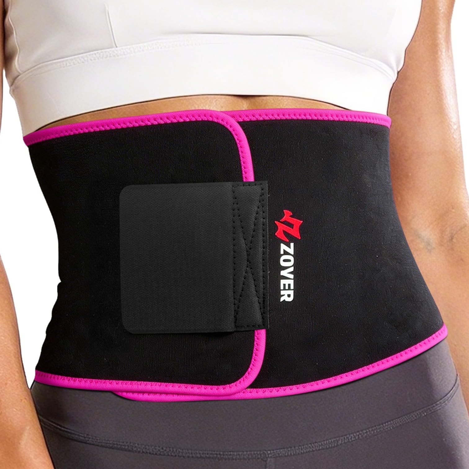 Sweat Waist Trainer for Women, Latex-Free Sauna Band, Exercise Sweat Belt