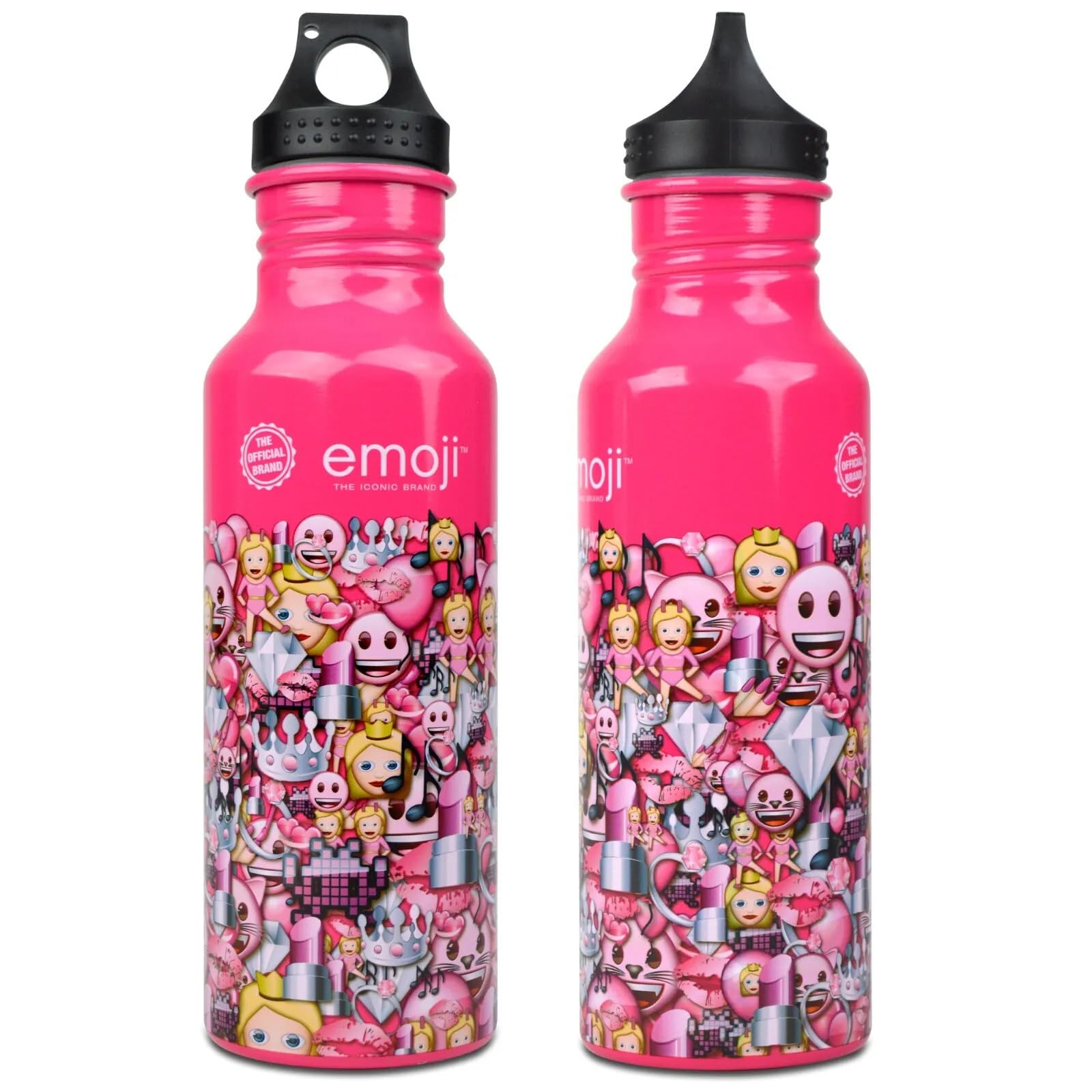 Emoji Water Bottle EMWB002 (pink)