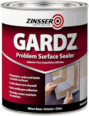qt Zinsser 02304 Clear Zinsser, Gardz Water-Based Problem Surface Sealer