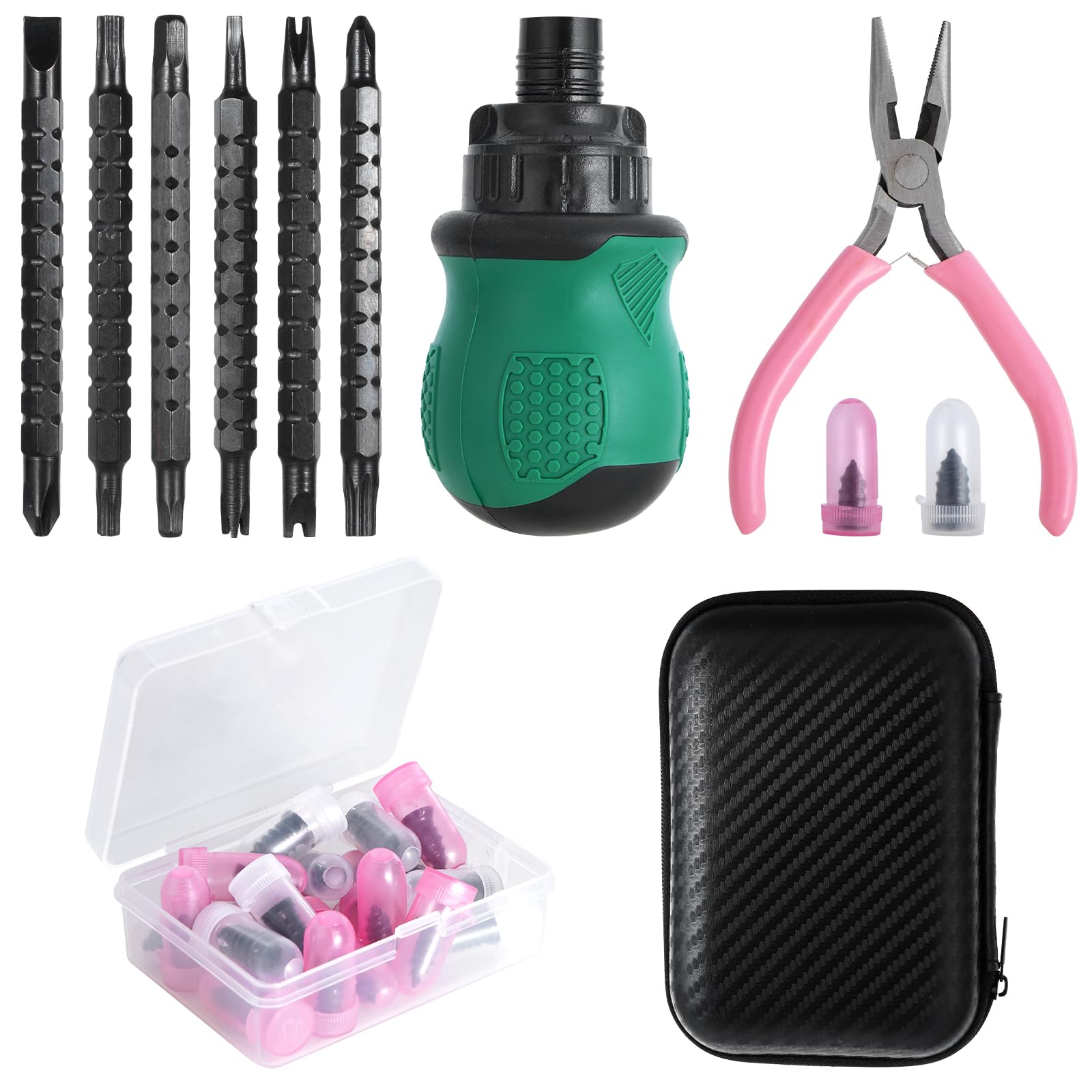 oycckko 29PCS Tire Repair Kit