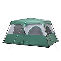 Amazon Basics, Tenda da campeggio istantanea con telo antipioggia e borsa per il trasporto