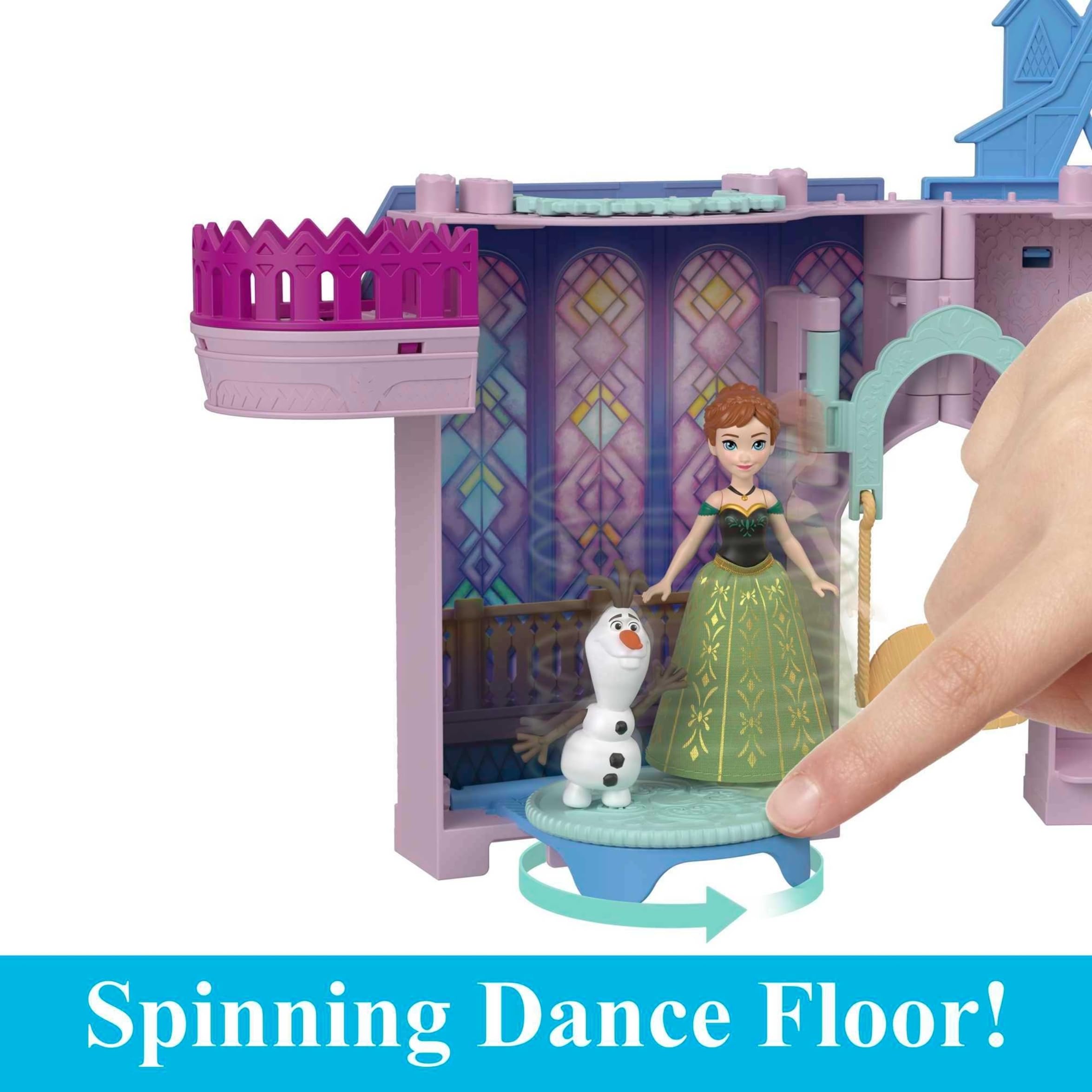 Disney Frozen Toys, Storytime Stackers Anna's Arendelle Castle, Stackable Doll House with Small Doll, Olaf & 7 Pieces, Inspired by the Movies 3