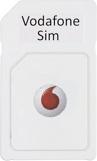 Vodafone Pay As You Go - Includes Standard, Micro & Nano Triple SIM Cards