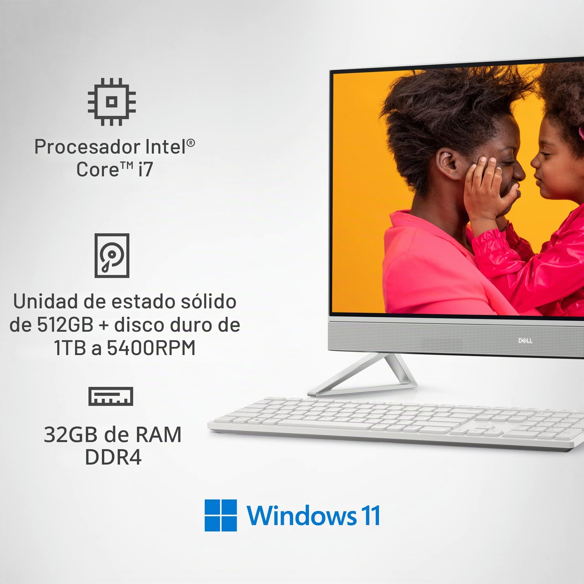 Amazon.com: Dell Inspiron 7720 - Escritorio todo en uno - Pantalla