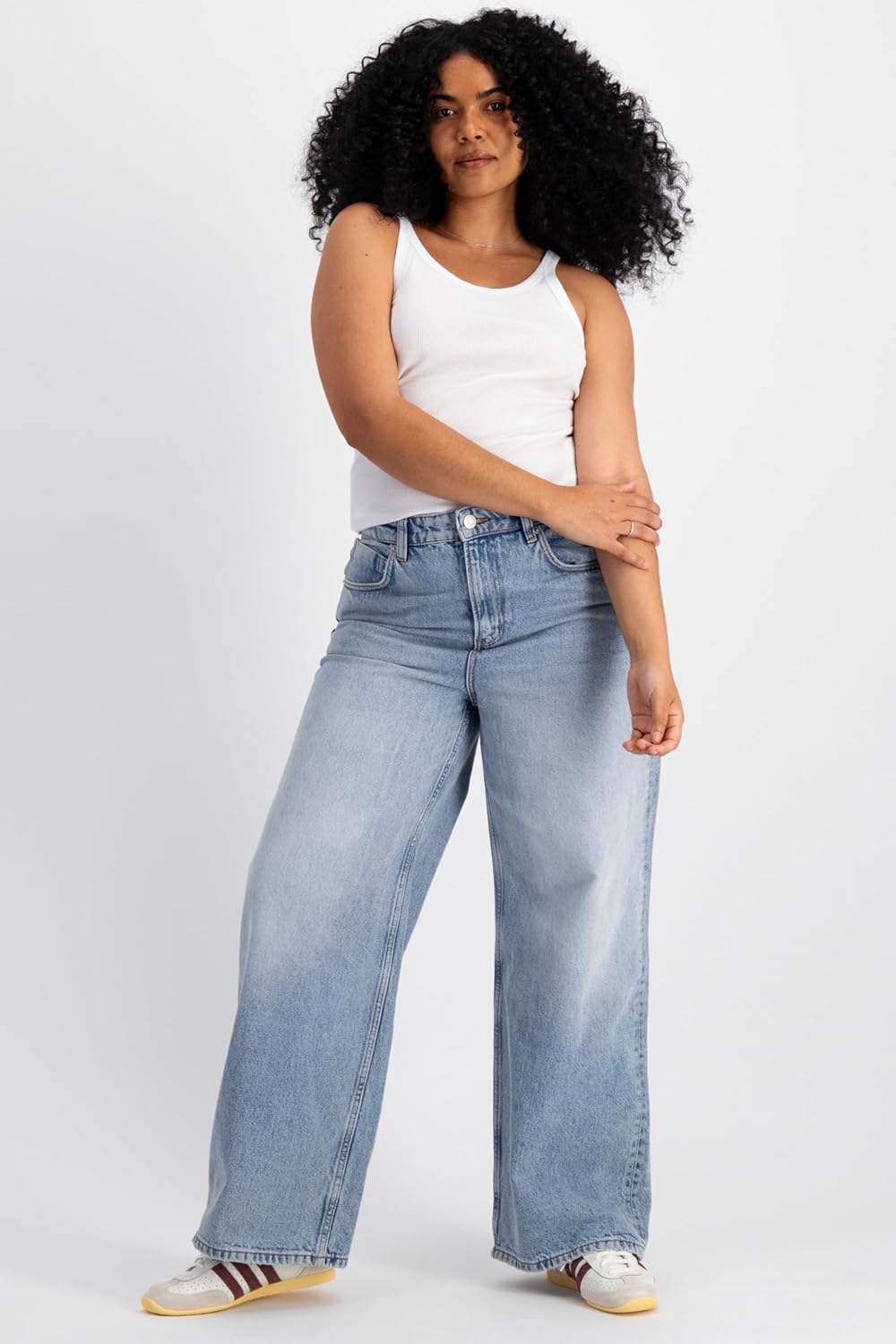 Bonds Womens Soft Chesty Tank Top in Stretchy 100% Cotton Rib for Women, 2-Pack - Image 6