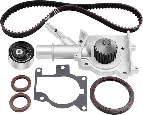 SCITOO Kit de correa de distribución 2000-2004 para Ford Focus 2L TCKWP283,WP901