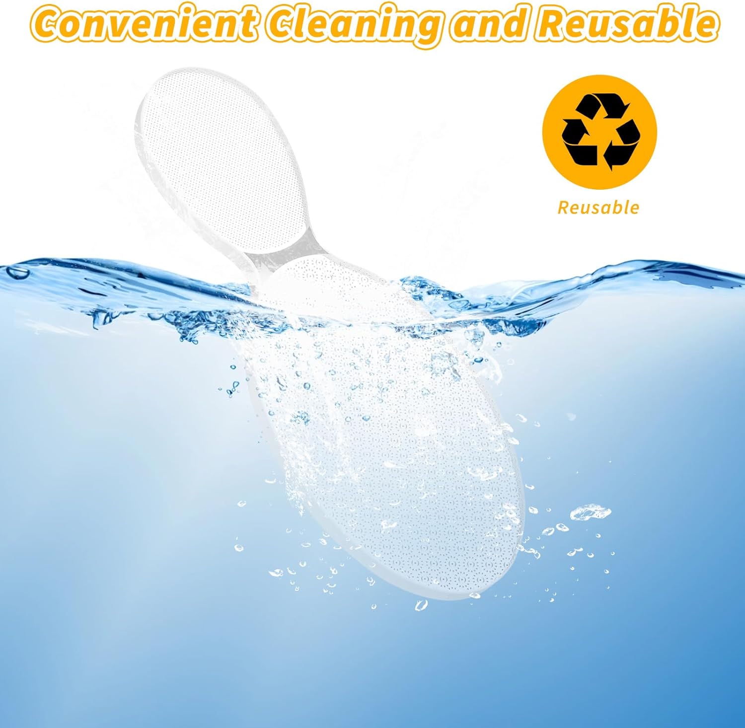 3PCS Glass Foot File Foot Heel Scrubber Rough and Smooth Sides Callus Remover Professional Nail File Foot Care Pedicure Tool for Dead Skin Scraper Wet and Dry Feet Cracking Women Men