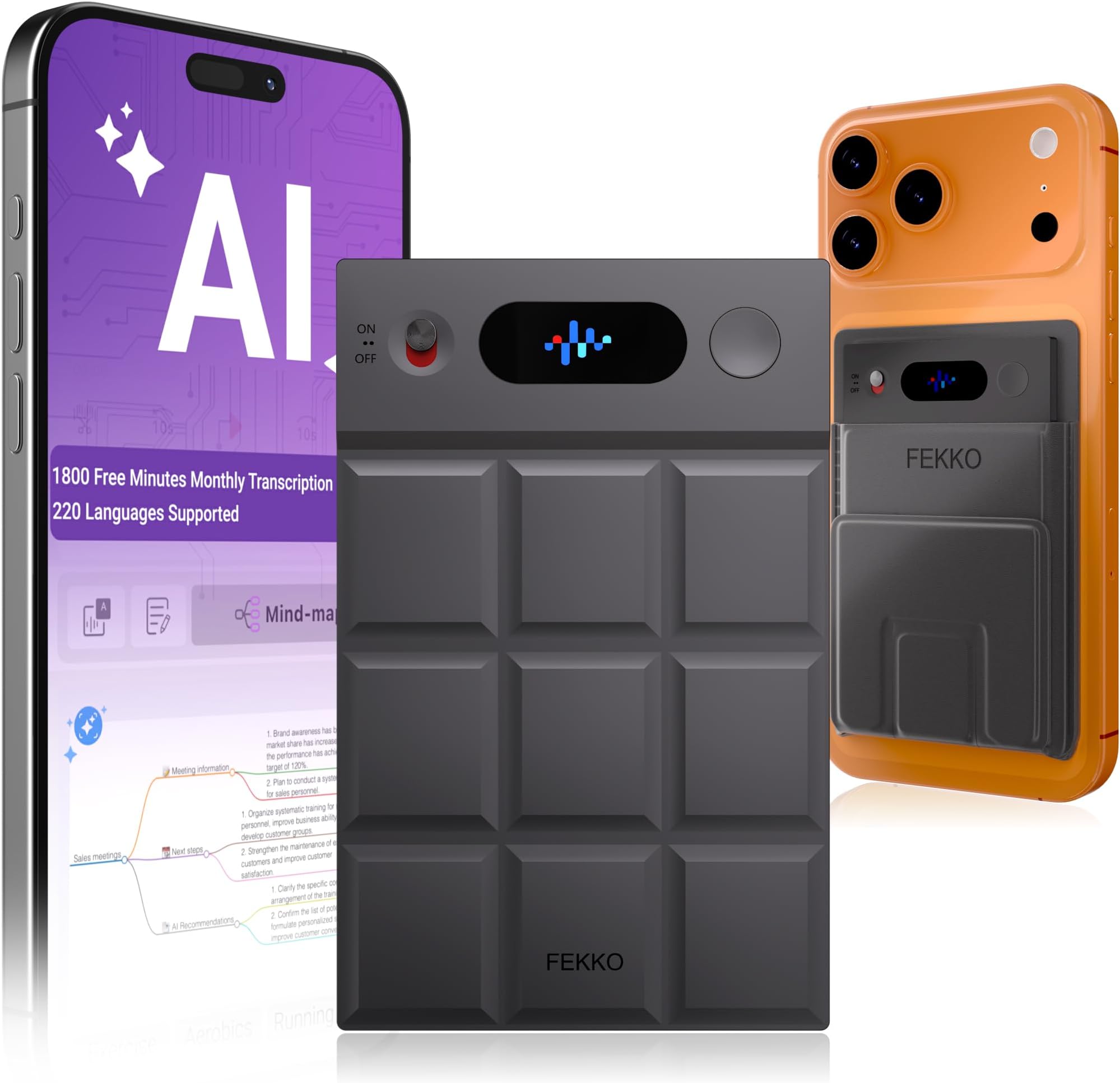 AI Voice Recorder (Black)
