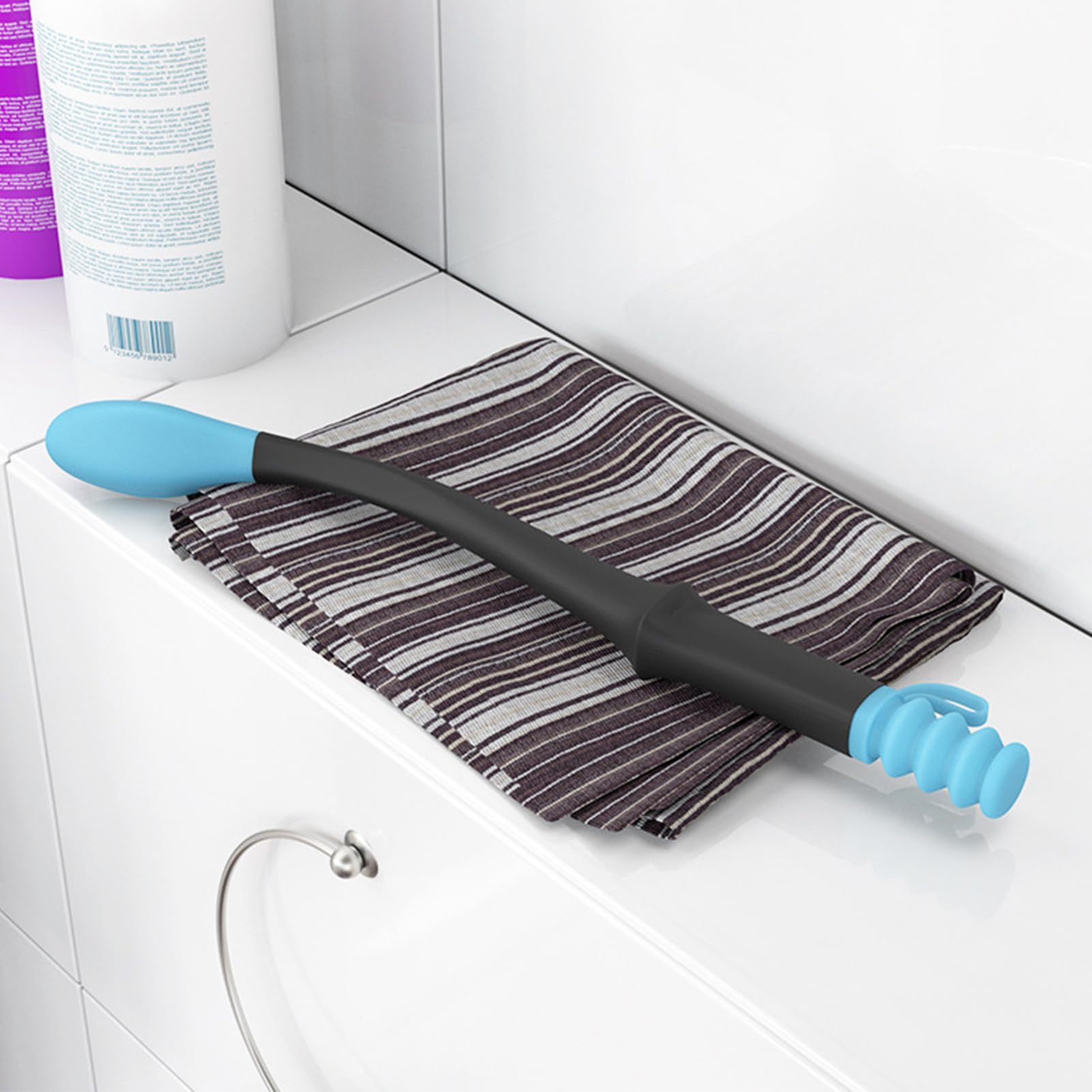 Aide de toilette pliable - aide de toilette pour personnes âgées, aide de toilette pour essuyer les fesses | Aide à l'essuyage pour le bas Aide au papier toilette, longue portée Lingette confort pour