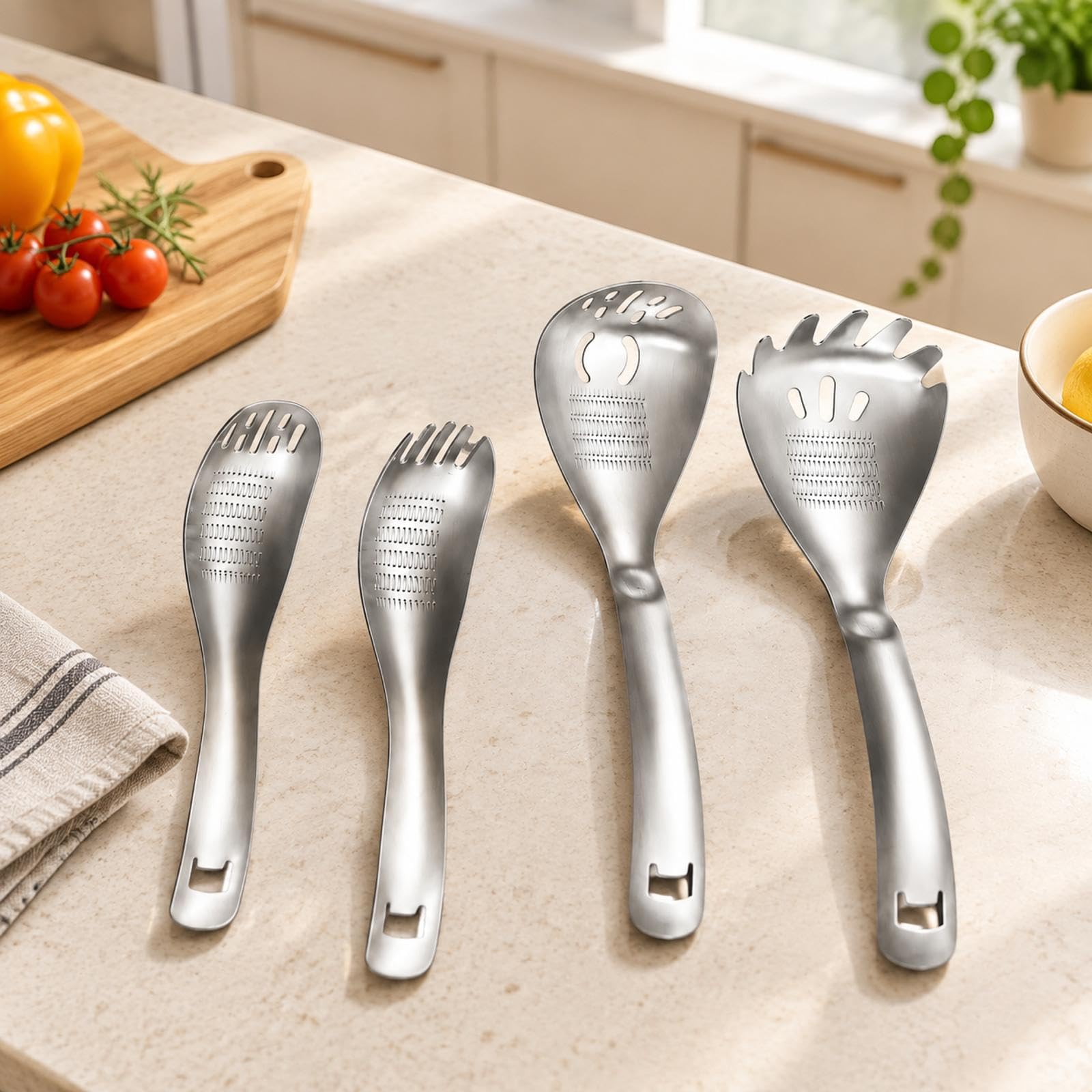 Cucchiaio da Cucina Multifunzione con Aglio Incorporato