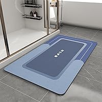 Vista 34 de MontVoo - Tapete de baño antideslizante, súper absorbente, resistente a las manchas, de secado rápido, delgado, para baño, suelo, bañera, tocador
