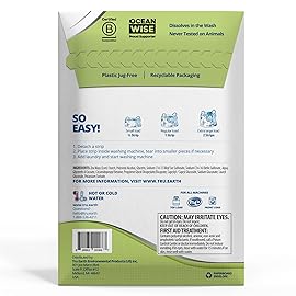 Tru Earth Platinum - Heavy Duty Laundry Detergent Sheets - Up to 128 Loads (64 Count), Fragrance Free - Ultra-Concentrated - Eco-Friendly Laundry Sheets