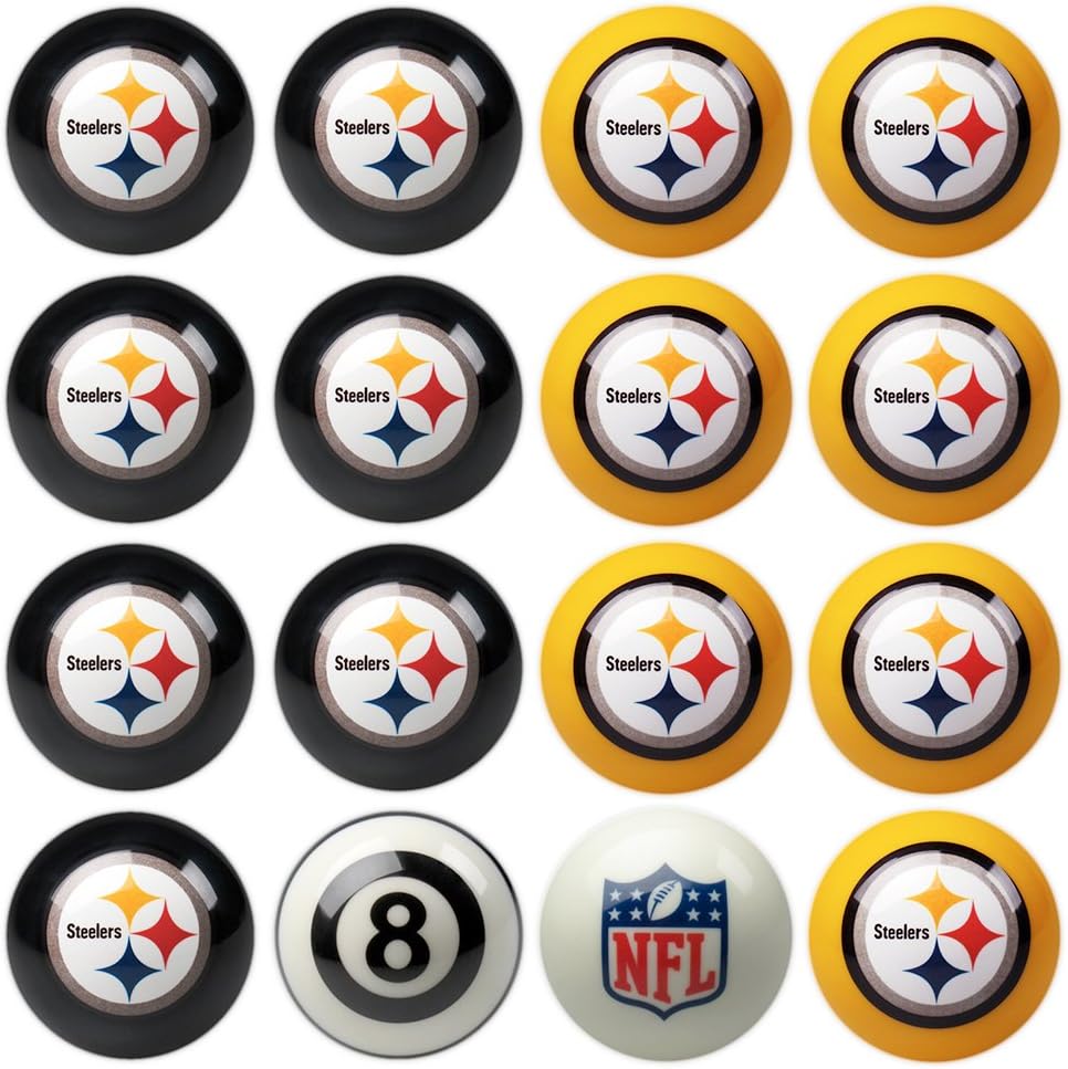 Imperial Officially Licensed NFL Home vs. Away Team Billiard/Pool Balls, Complete 16 Ball Set