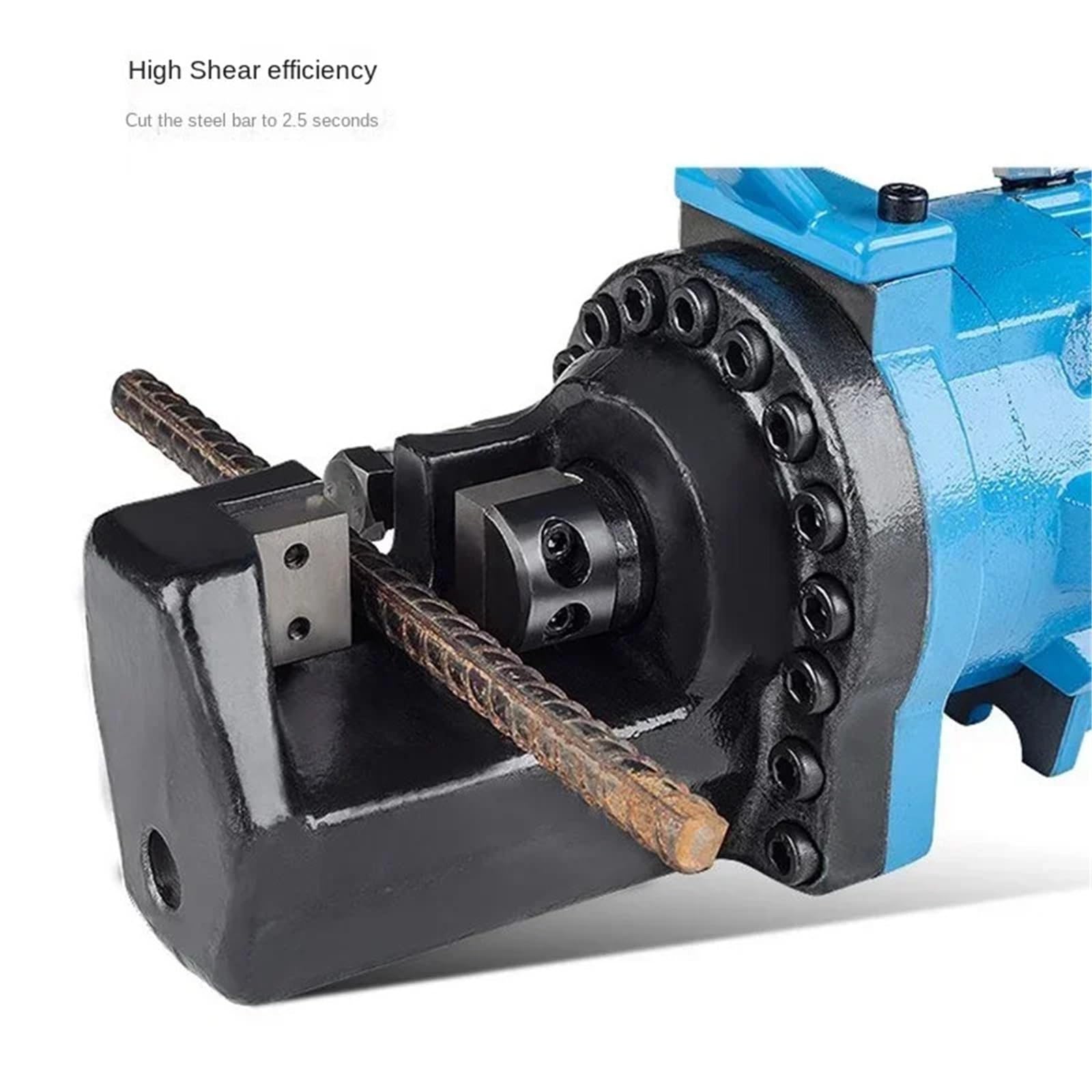 Elektryczna hydrauliczna maszyna do cięcia prętów zbrojeniowych 4-25 mm Przenośna przecinarka do prętów stalowych Do przodu